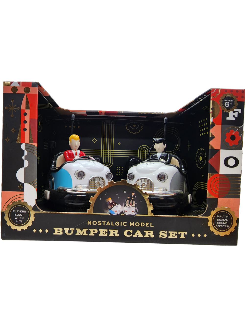 FAO Schwarz RC Bumper Car Set. Nostalgic Model. New In Box.